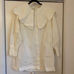 Elegant Cream Mini Dress